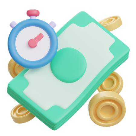 Time  3D Icon