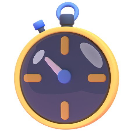 Time  3D Icon