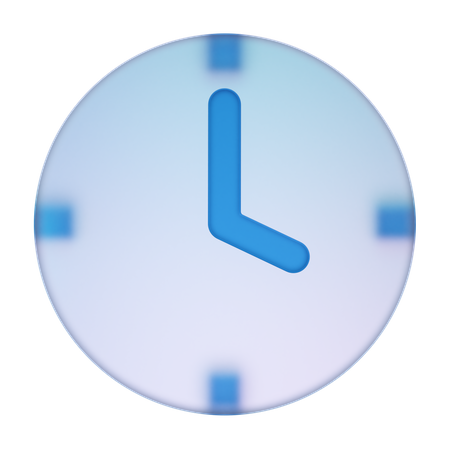 Time  3D Icon