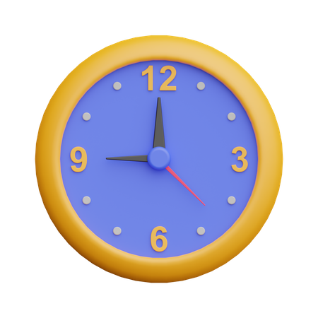 Time  3D Icon