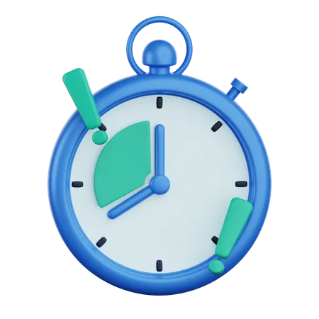 Time Alert  3D Icon