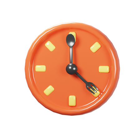 Time For Food  3D Icon