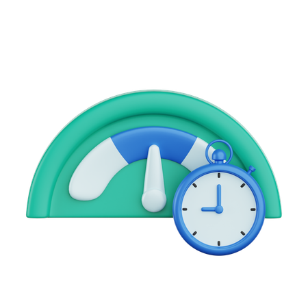 Time Gauge  3D Icon