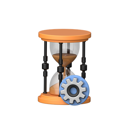 Time Management  3D Icon