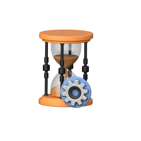 Time Management  3D Icon