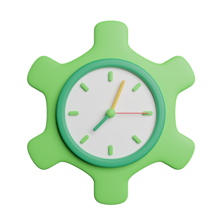 Time Management  3D Icon