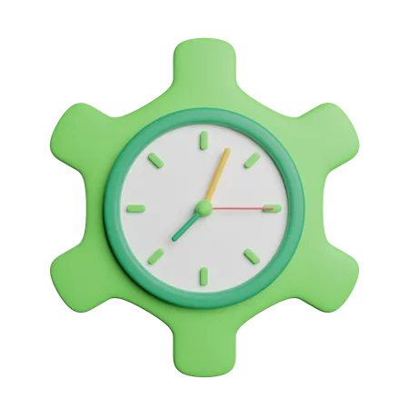 Time Management  3D Icon