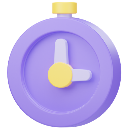 Timer  3D Icon