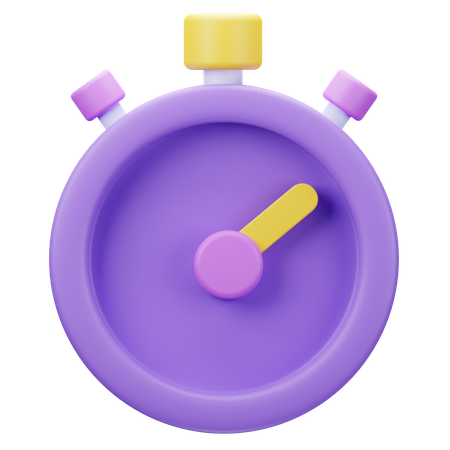 Timer  3D Icon