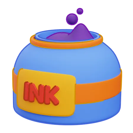 Tintero  3D Icon