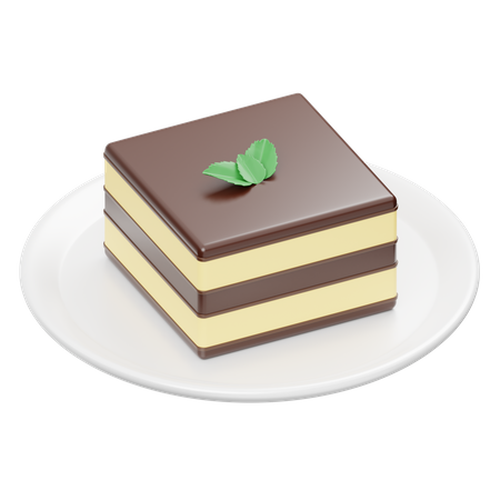 Tiramisu  3D Icon