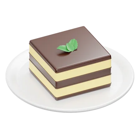 Tiramisu  3D Icon