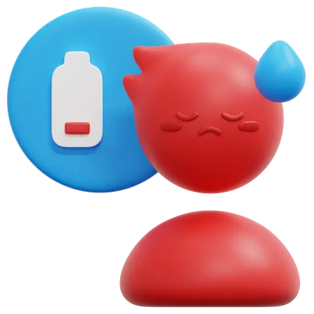 Tired  3D Icon