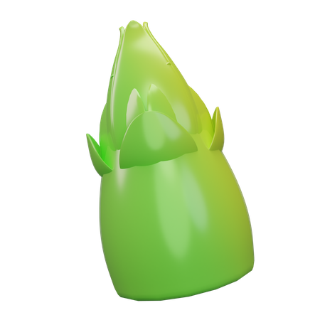 Broto de bambu  3D Icon