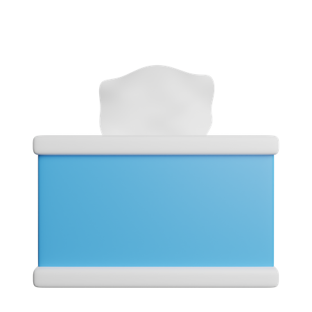 Tissue Box  3D Icon