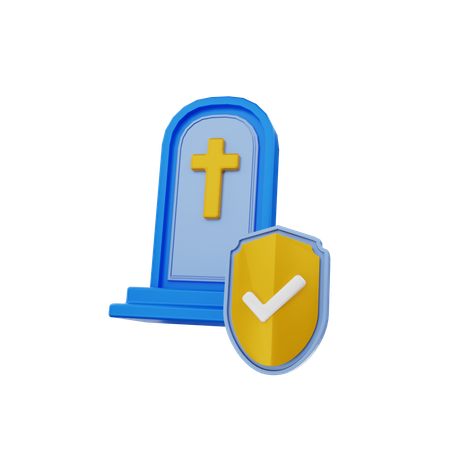 Todesfallversicherung  3D Icon