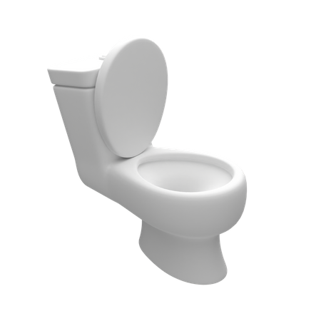 Toilet  3D Icon