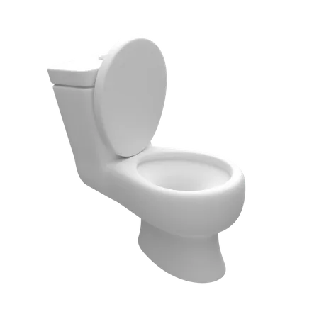 Toilet  3D Icon