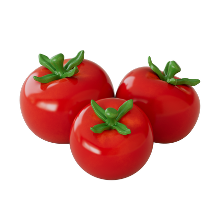 Tomaten  3D Illustration