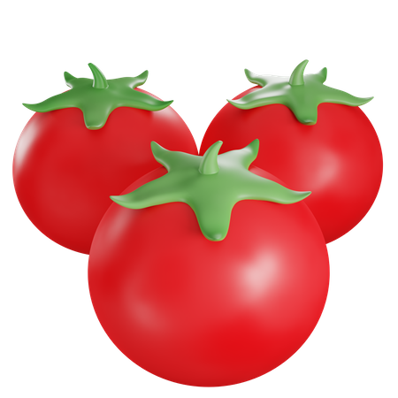 Tomaten  3D Icon