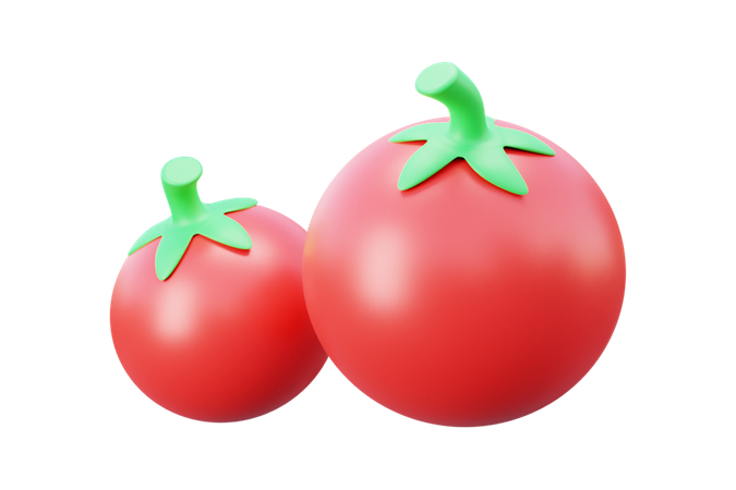 Tomaten  3D Icon