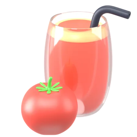 Tomatensaft  3D Icon