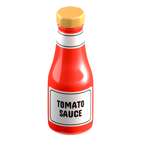 Tomatensauce  3D Icon