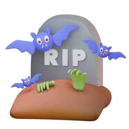 Tombstone  3D Icon