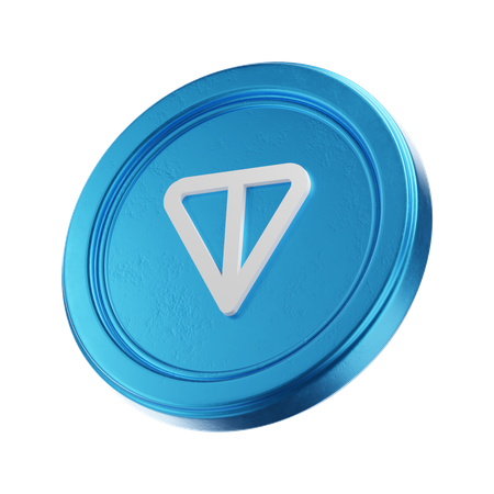 Toncoin  3D Icon