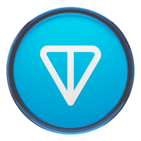 Toncoin  3D Icon