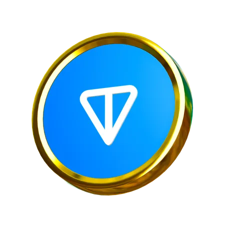 Toncoin  3D Icon