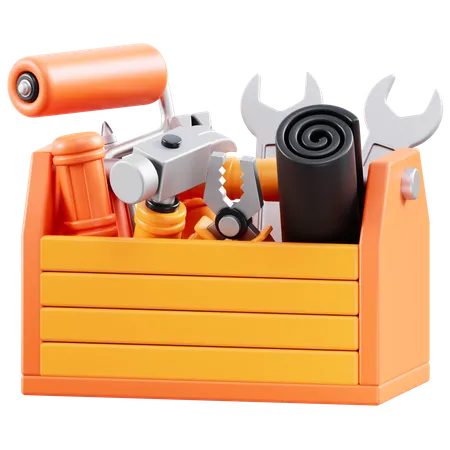 Tool Box  3D Icon