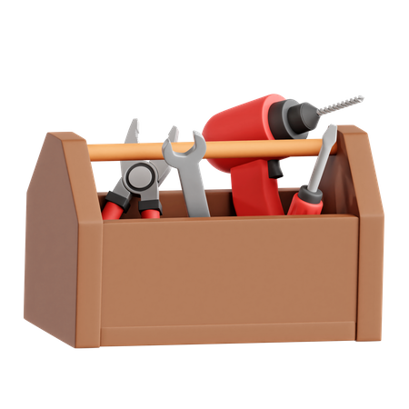 Tool Box  3D Icon