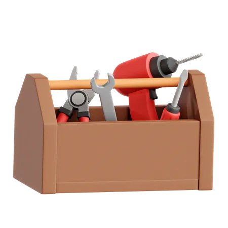 Tool Box  3D Icon