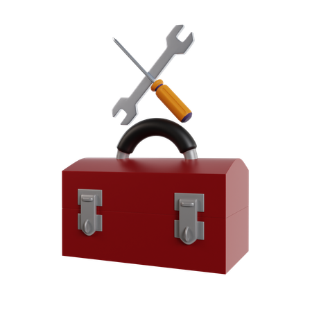 Tool Box  3D Icon