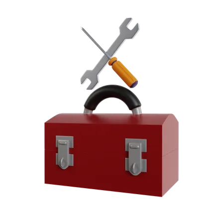 Tool Box  3D Icon