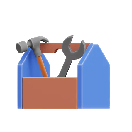 Toolbox  3D Illustration