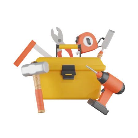 Tools Carpentry  3D Icon