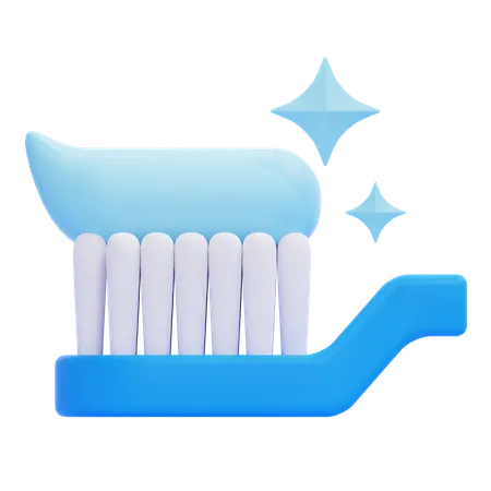 Toothbrush  3D Icon