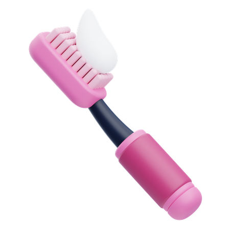 Toothbrush  3D Icon