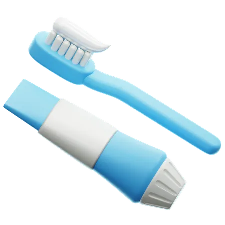 Toothbrush  3D Icon