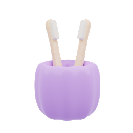 Toothbrush  3D Icon