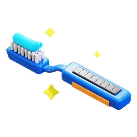 Toothbrush  3D Icon