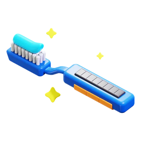 Toothbrush  3D Icon