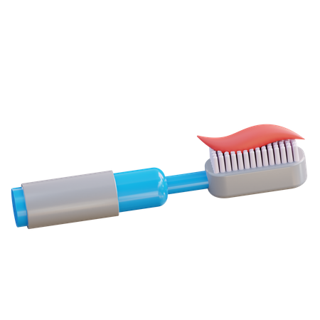 Toothbrush  3D Icon