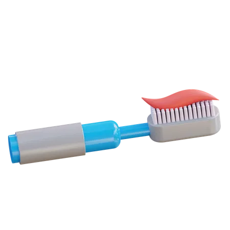 Toothbrush  3D Icon