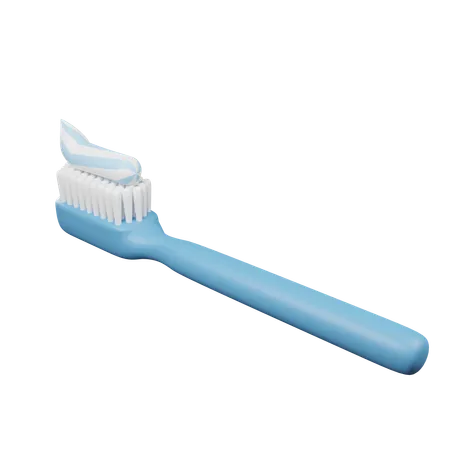 Toothbrush  3D Icon