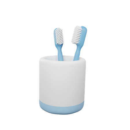 Toothbrush  3D Icon