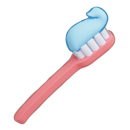 Toothbrush  3D Icon