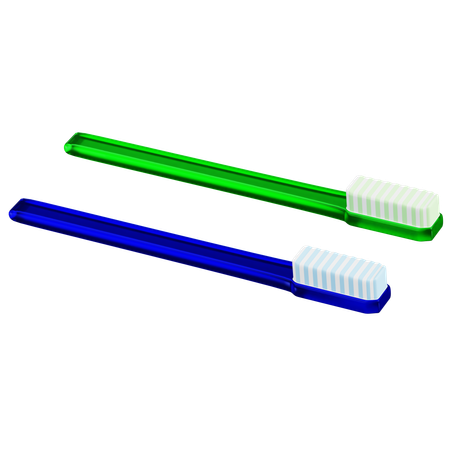 Toothbrush  3D Icon